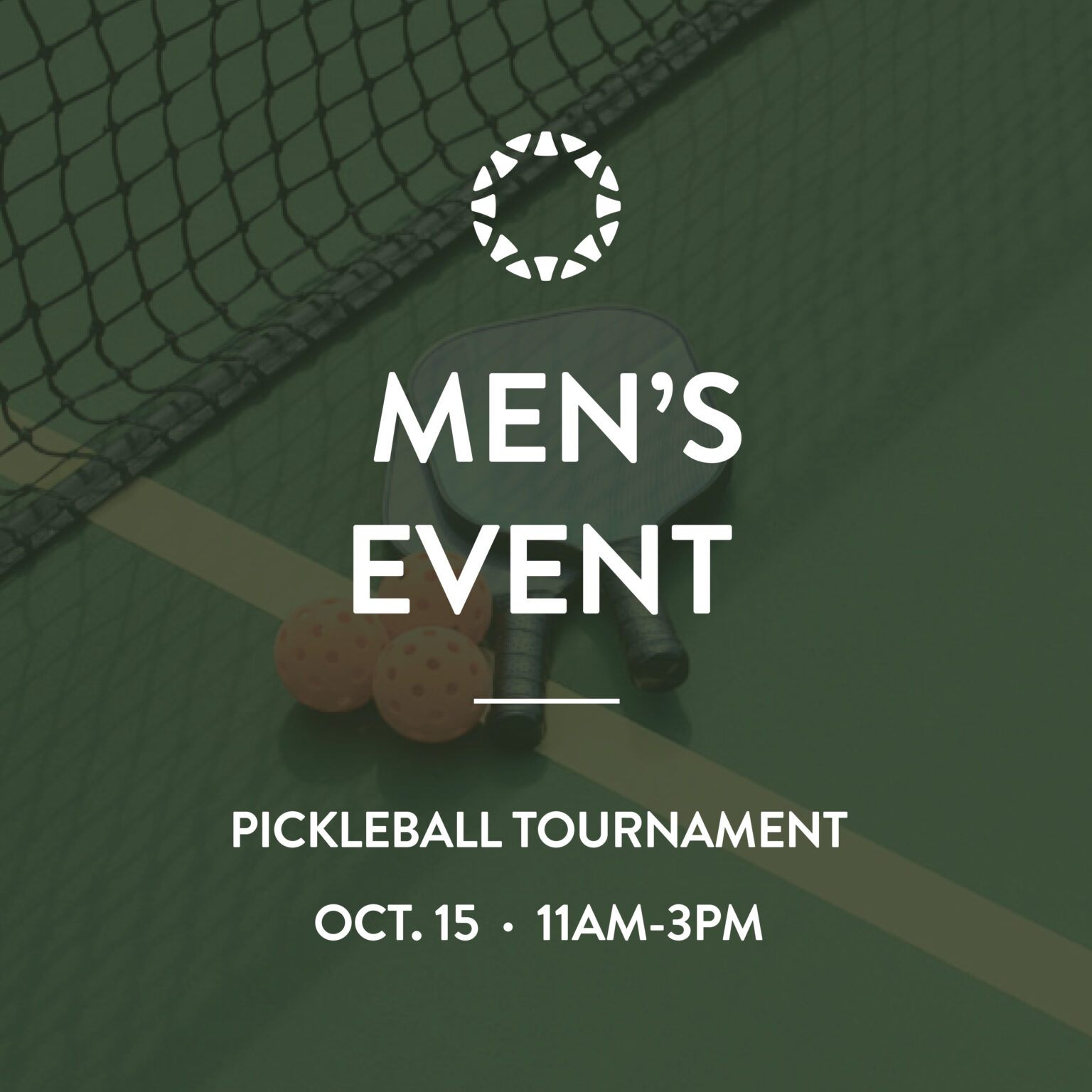 Men's Pickleball Tournament Providence Church Providence Church